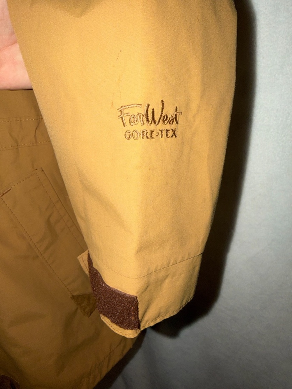 Vintage Far West Tan Gore-Tex Technical Shell Jacket - Women's Size XS - Parka - Picture 4 of 8